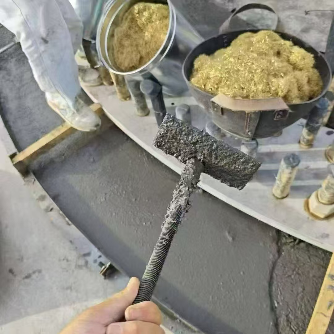 榕江C120钢纤维高强无收灌浆料 轧机压缩机汽轮机发电机锻压设备底座灌浆材料